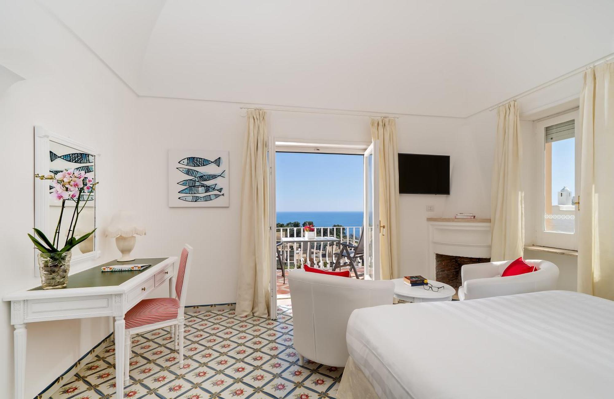 Sina Flora Hotell Capri Exteriör bild